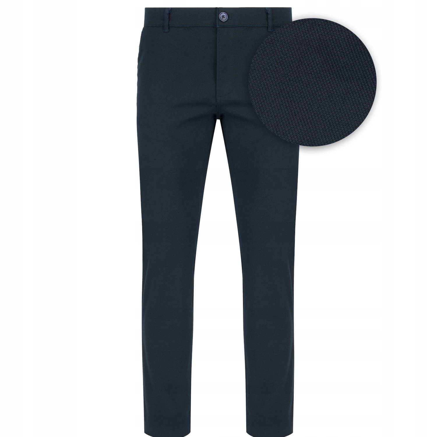 Tmavě modré bavlněné ležérní kalhoty Pako Lorente vel W36 L32