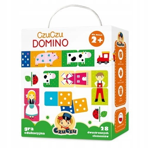 Gra edukacyjna Domino 2+ CzuCzu
