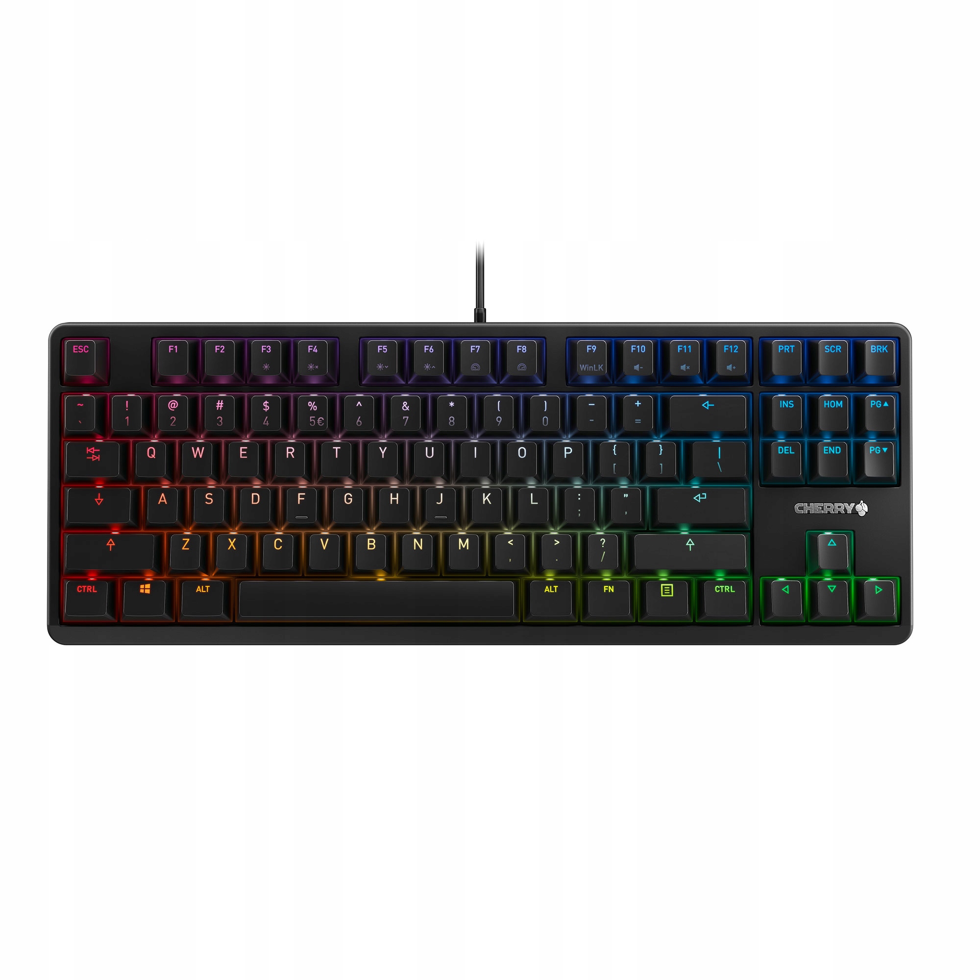 Mechaniczna klawiatura Cherry G80-3000N Led Rgb Switch MX Silent Red Qwerty