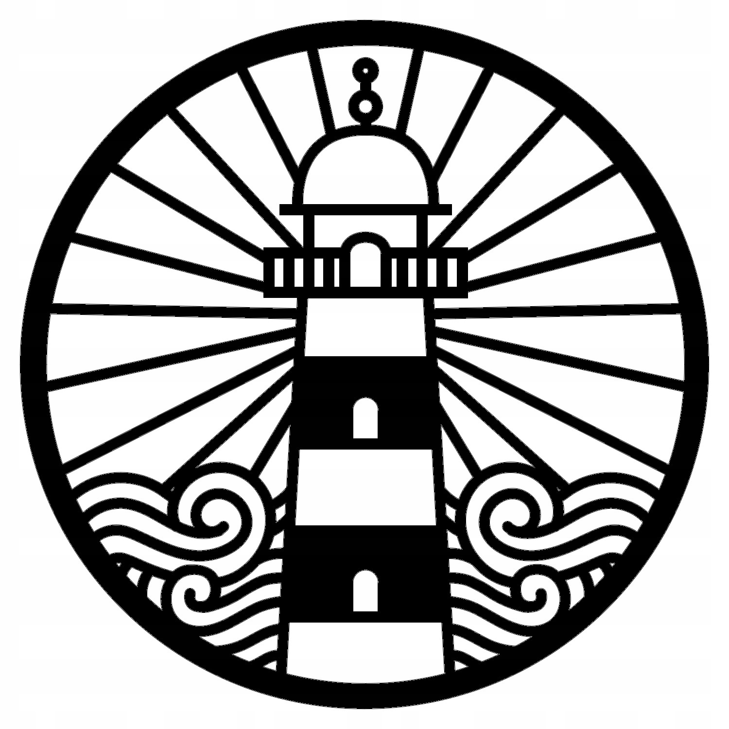 Dekoracja do mieszkania LATARNIA MORSKA A348 40cm