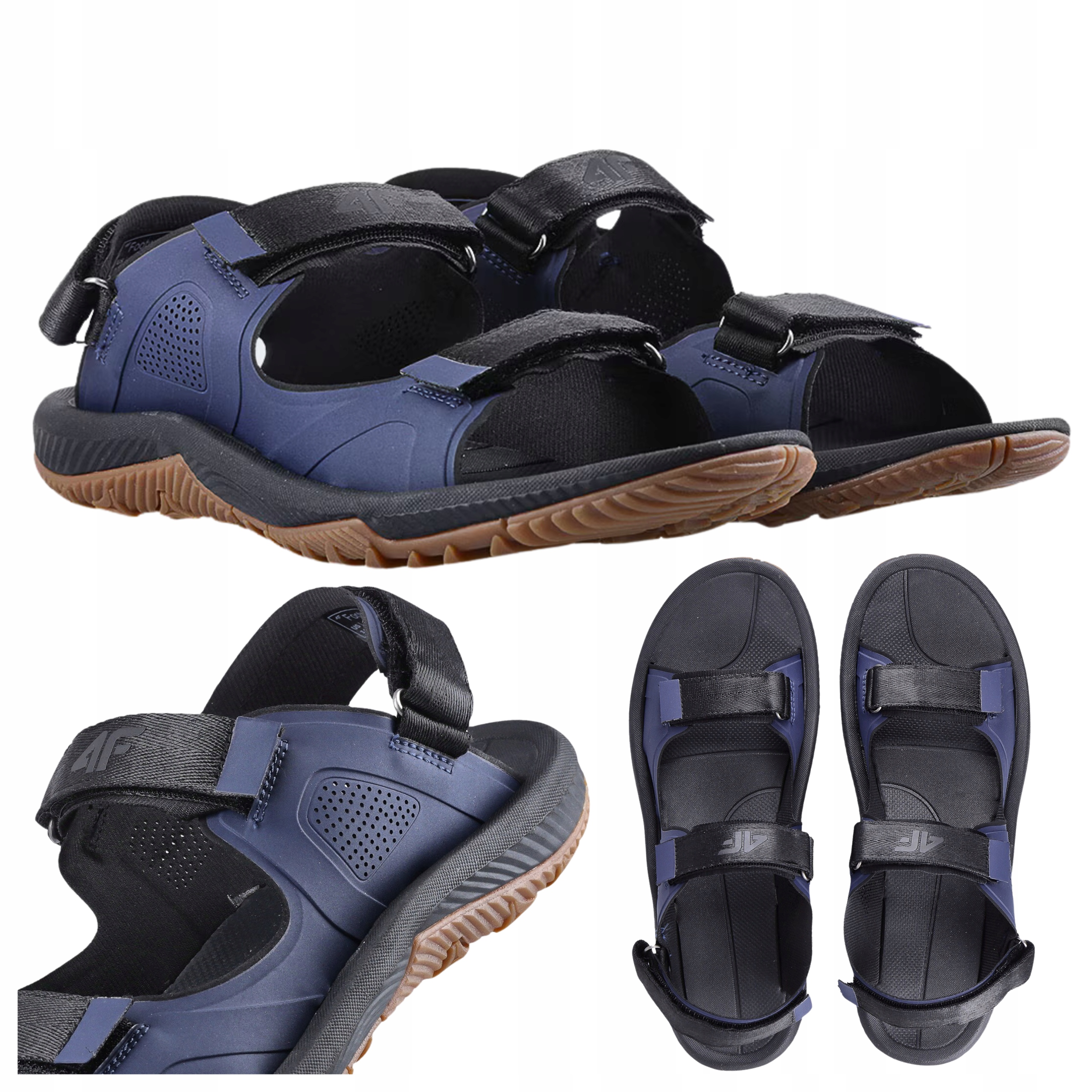 Pánské Lehké Pohodlné Sandály Na Léto 4F 4FSS23FSANM019 31S vel. 40