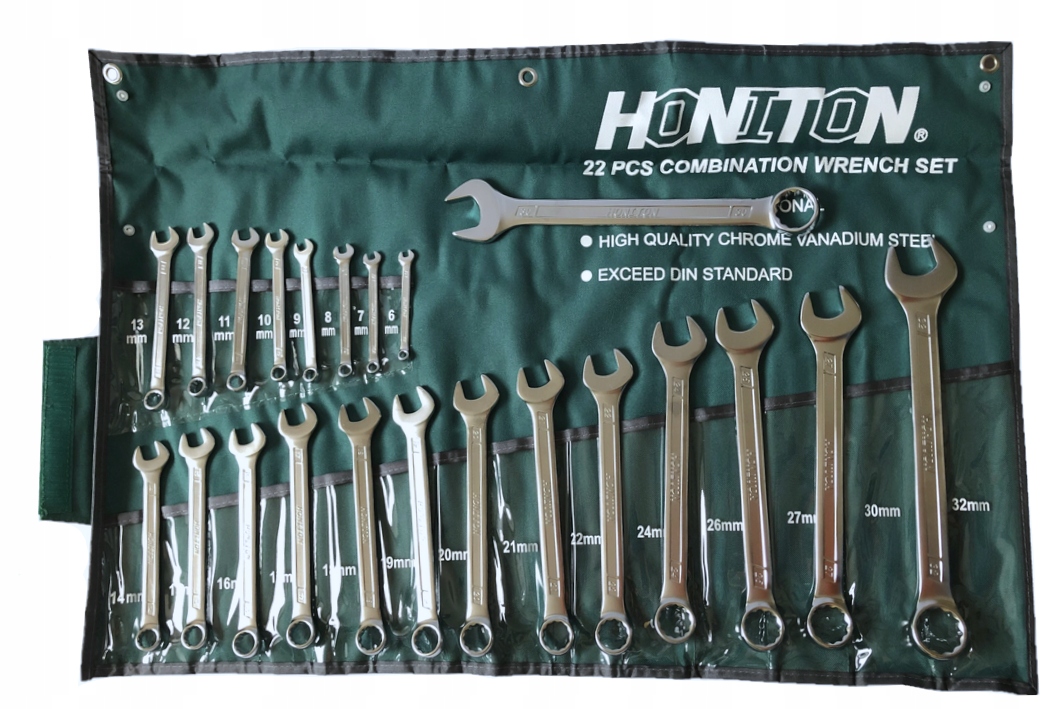 

Klucze Płasko-oczkowe 6-32 MM 22EL Honiton