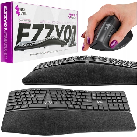 Bezdrôtový set myš a klávesnica Ezzy 01