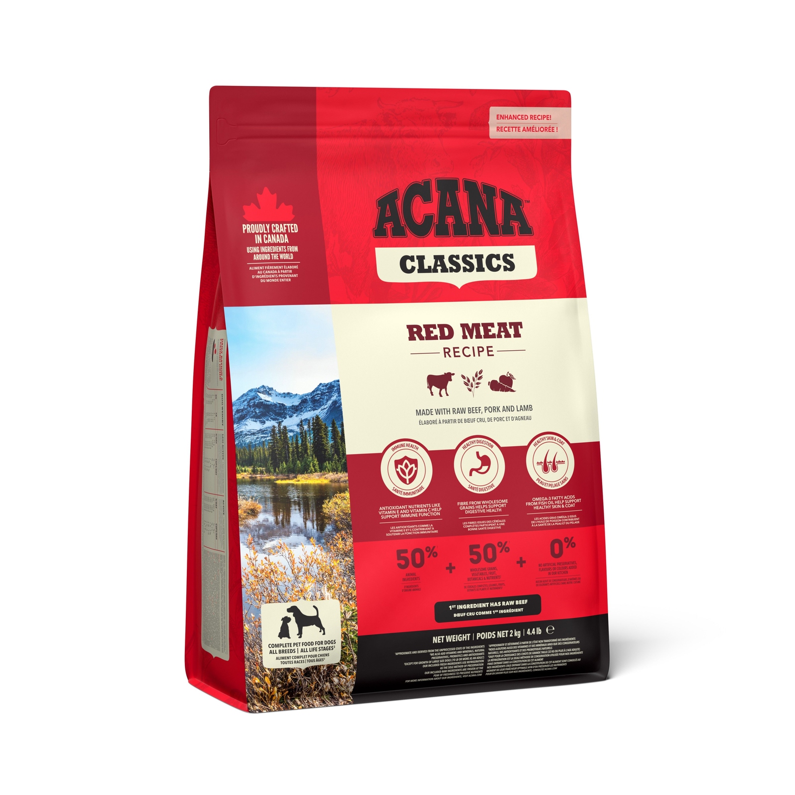Acana Classic Red Meat 2kg Krmivo pro psy s červeným masem