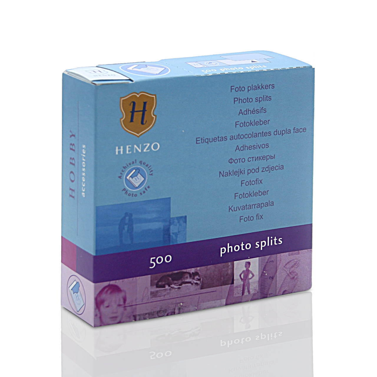 

Fotoprzylepce do wklejania zdjęć Henzo 500 szt