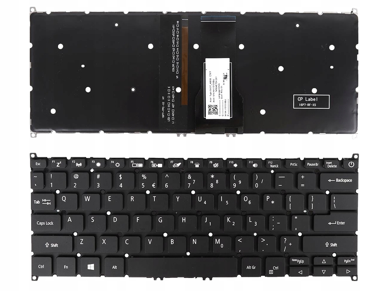 Nowa Klawiatura Do Acer Swift 3 SF314-54 SF314-54G SF314-56 SF314-56G Led