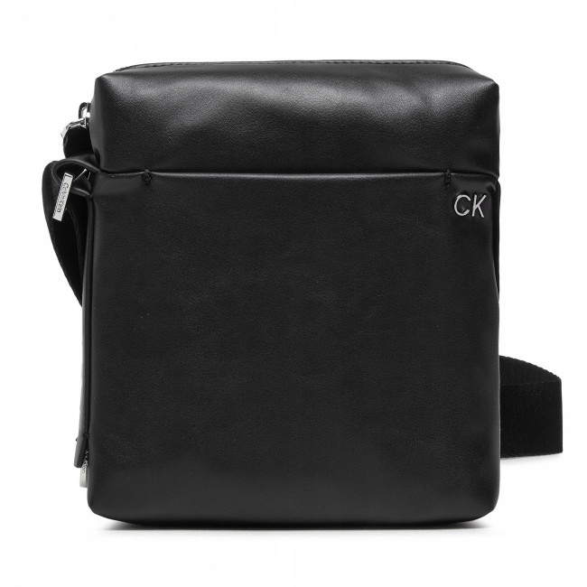 CALVIN KLEIN ТОРБА ЛИСТОНОШКА МЯГКАЯ РЕПОРТЕРСКАЯ ЧЕРНАЯ