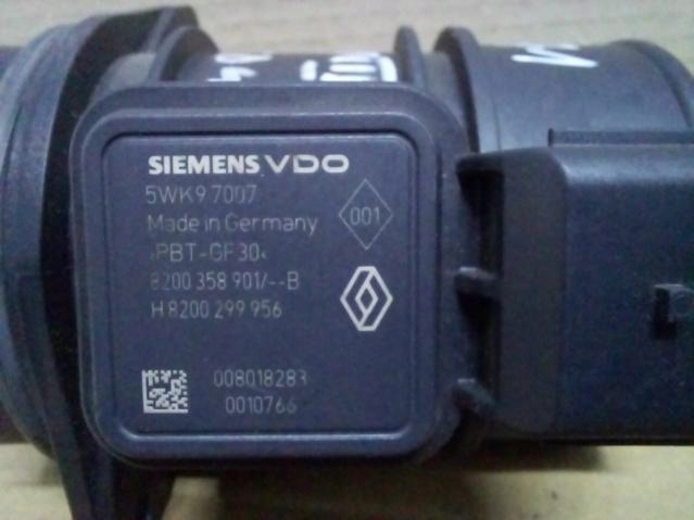 flow meter RENAULT CLIO III 1.5 DCI 8200299956