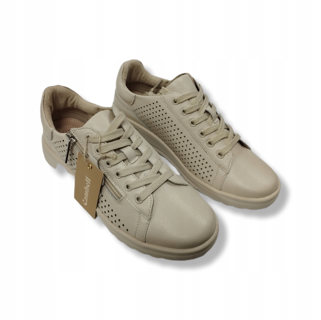 Cambell Sportovní tenisky 26-19403 béžové vel.37