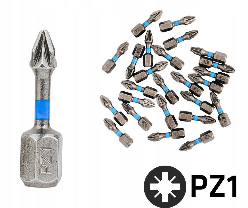 

PiranhaCut Bit końcówka udarowa impact PZ1 25mm
