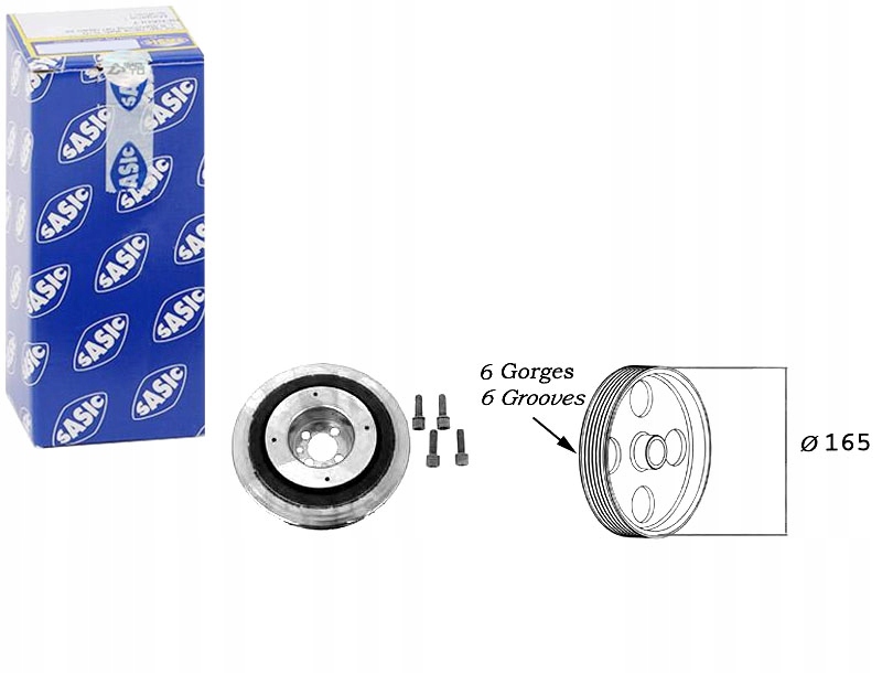 Řemenice Fiat Sasic