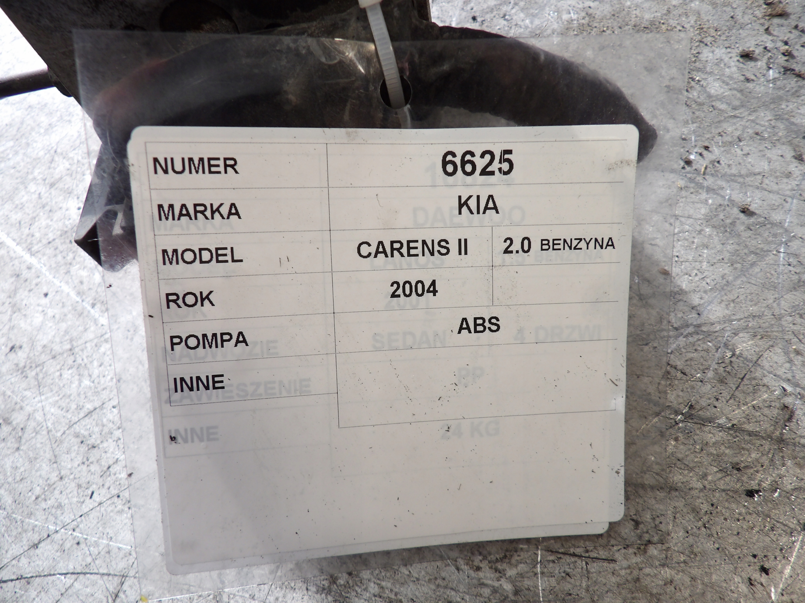 Kia Carens II Pompa ABS 0K2FC437A0 362AAC1F10-4
