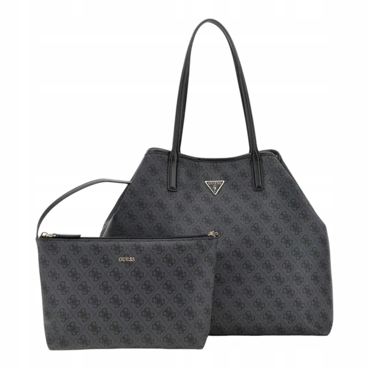 Guess Dámská Kabelka 2V1 Victtoria Lrg 2 In 1 Šedá