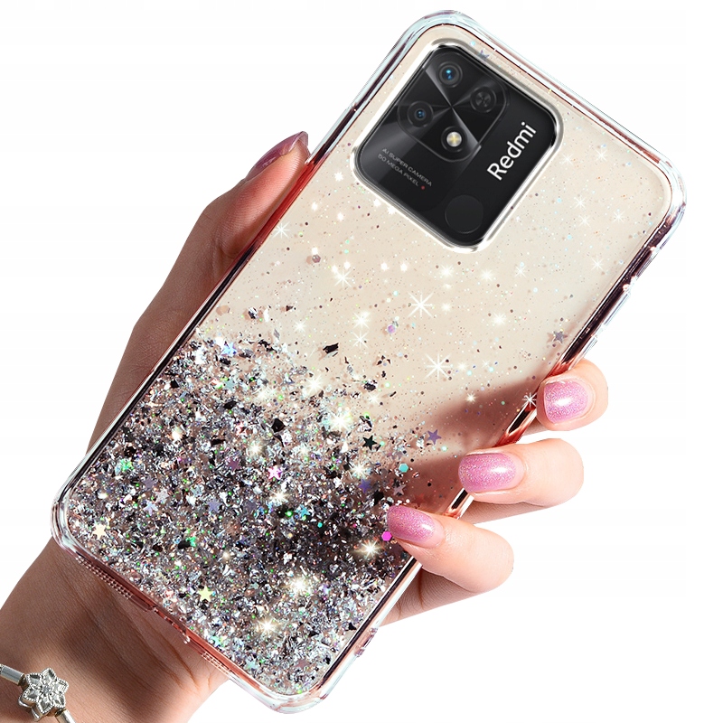 

Etui do Xiaomi Redmi 10C Case Brokat Szkło 9H