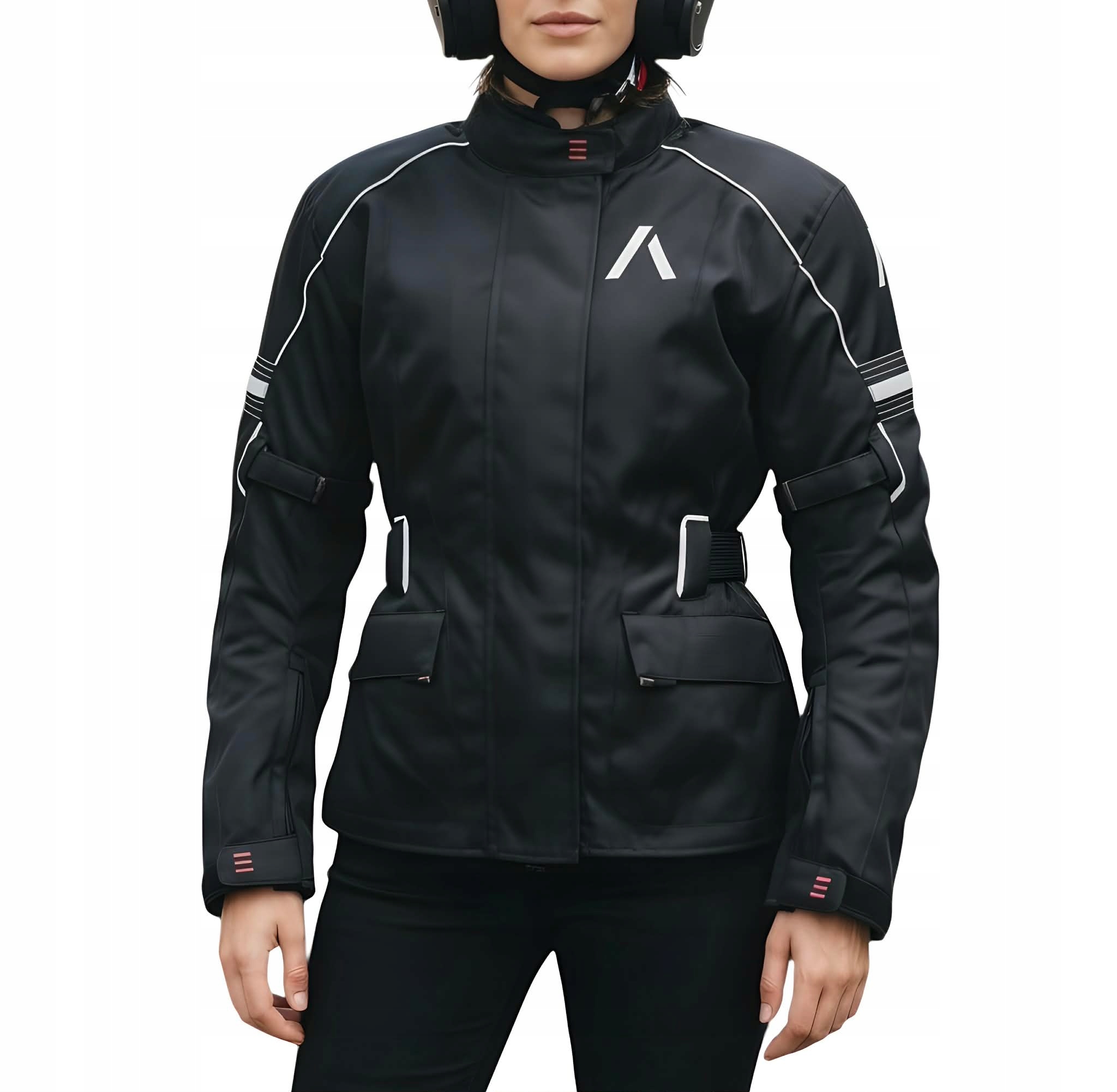 Adrenaline Dámská Textilní Motocyklová Bunda Elsa Ppe Černá XXL