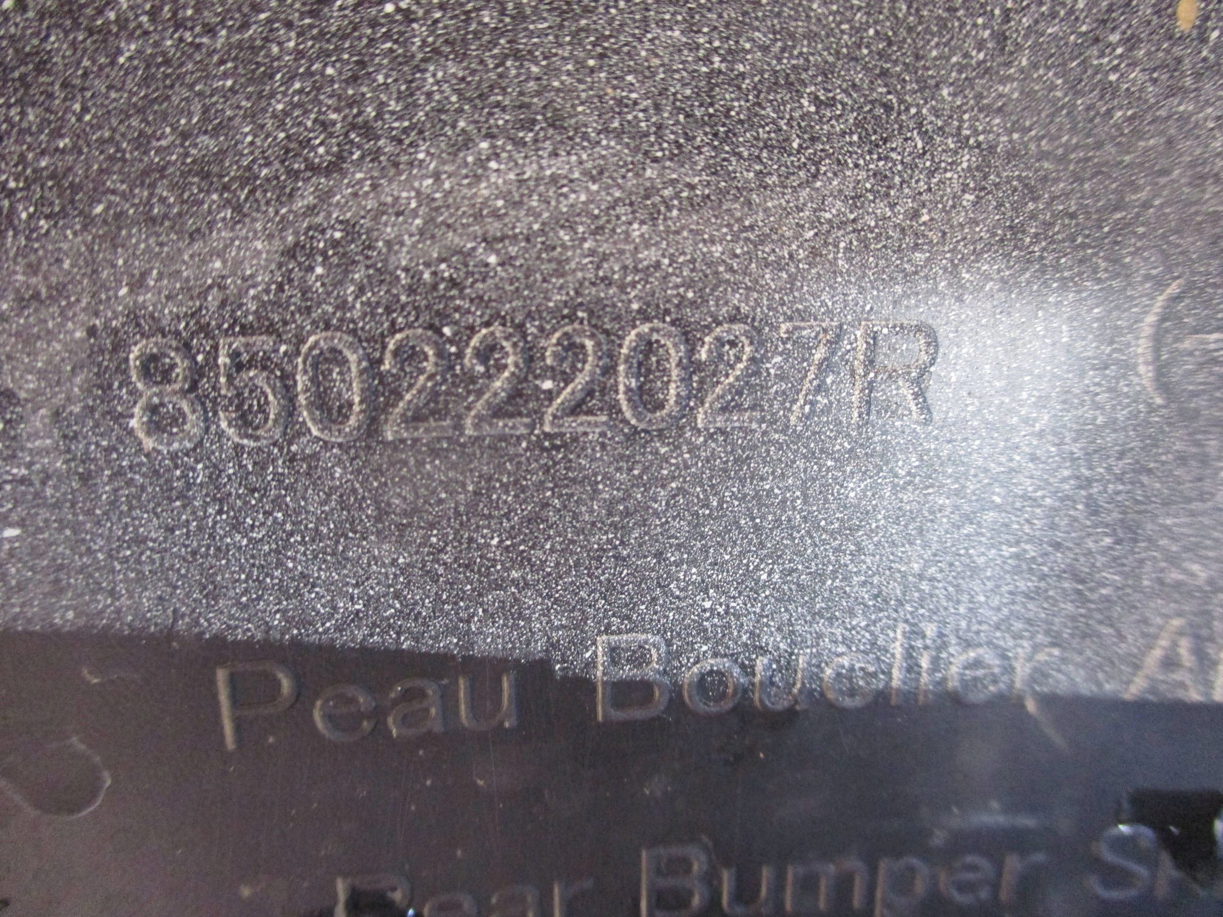 bumper rear part rear DACIA DUSTER II 17