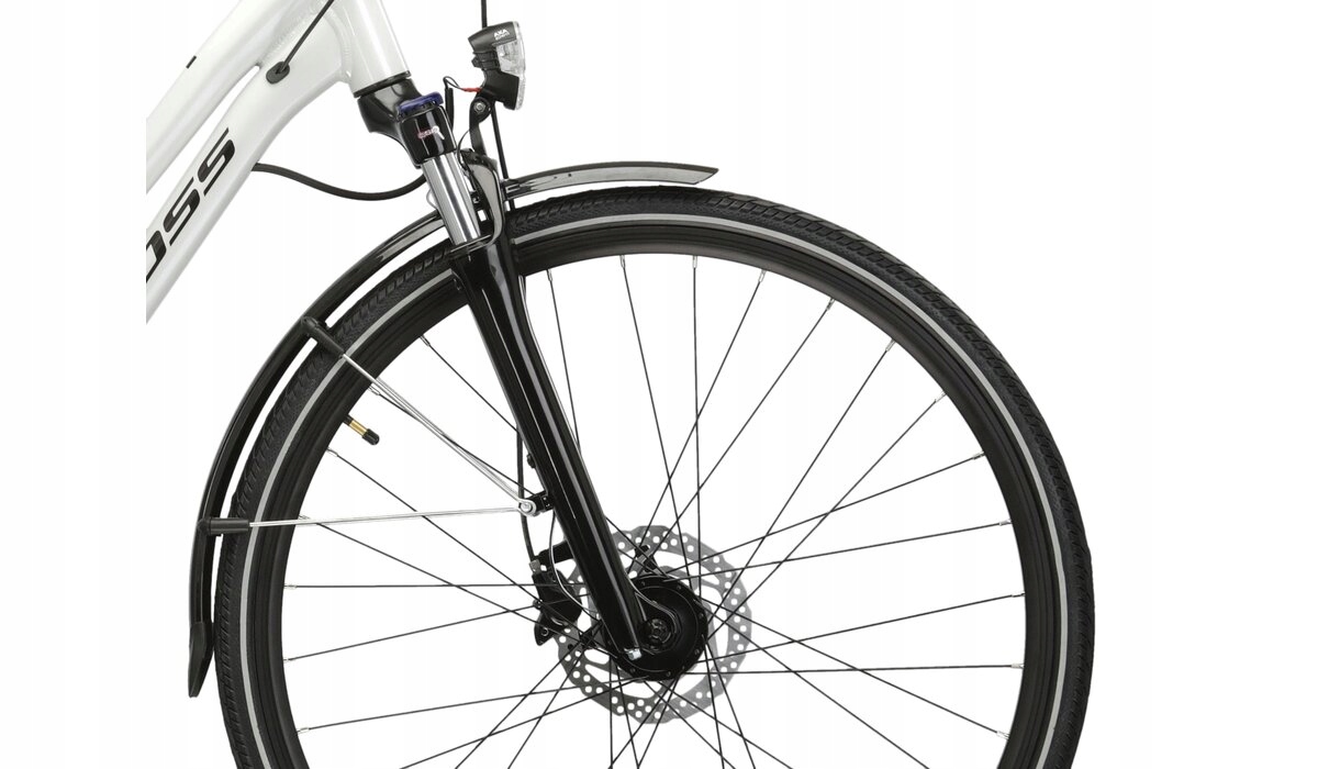 ROWER TREKKINGOWY DAMSKI KROSS TRANS 5.0 DAMSKI DM17 KOŁA 28' 2024 PERŁOWY Model Trans 5.0