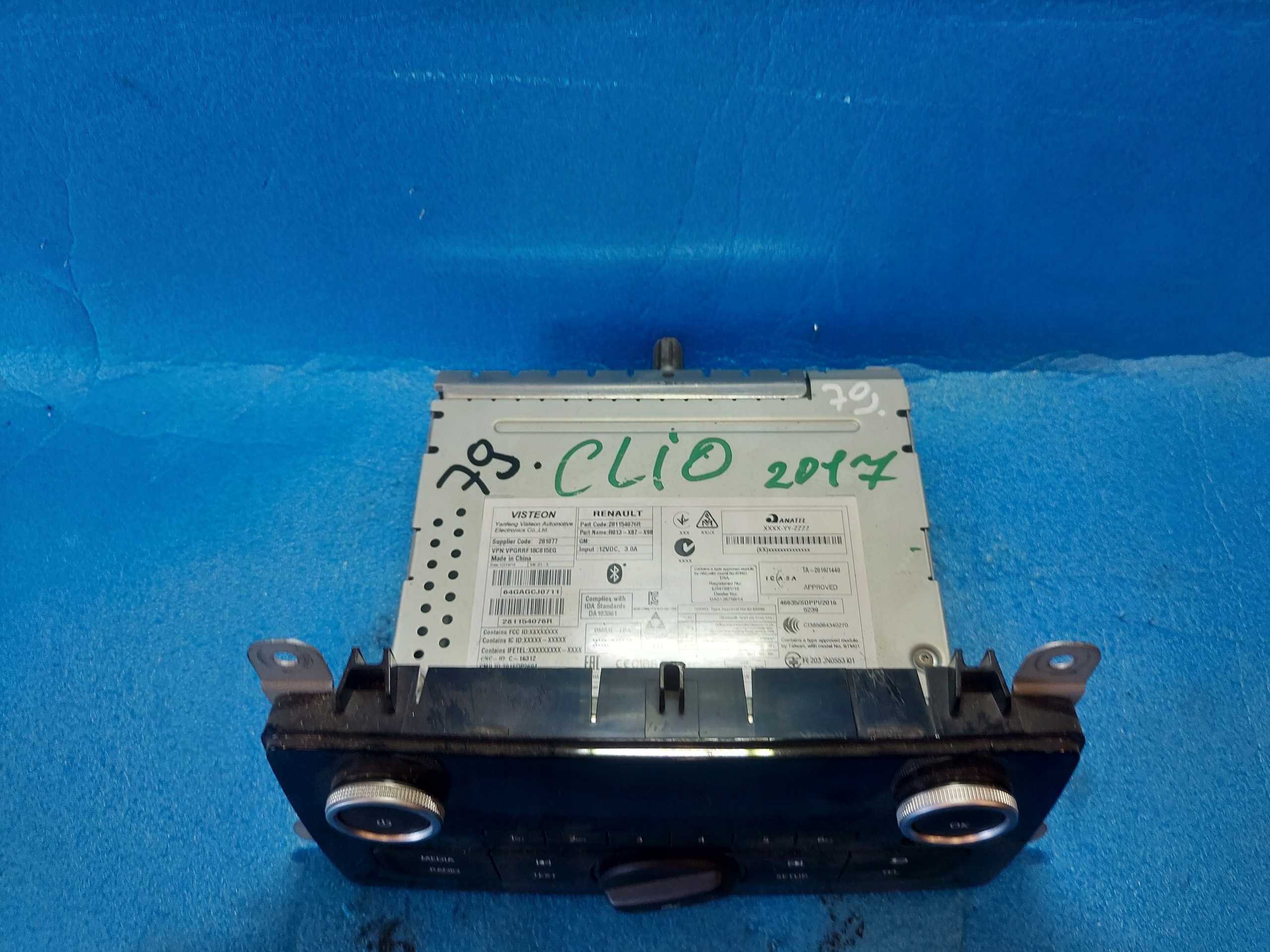 RADIO EKRAN CLIO IV 281077