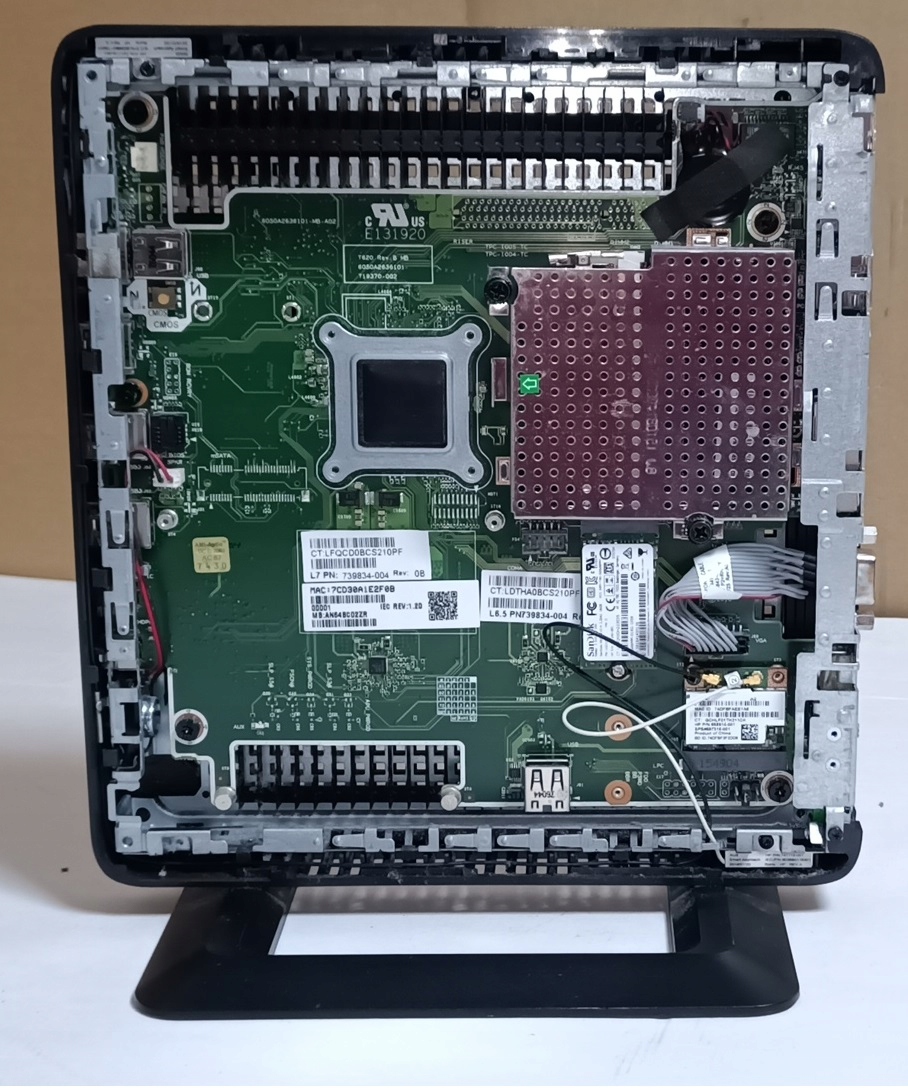 Terminal HP T620 AMD GX-217GA / 4GB / M.2 / RADEON HD 8280E / WiFi Windows Typ pamięci RAM DDR3