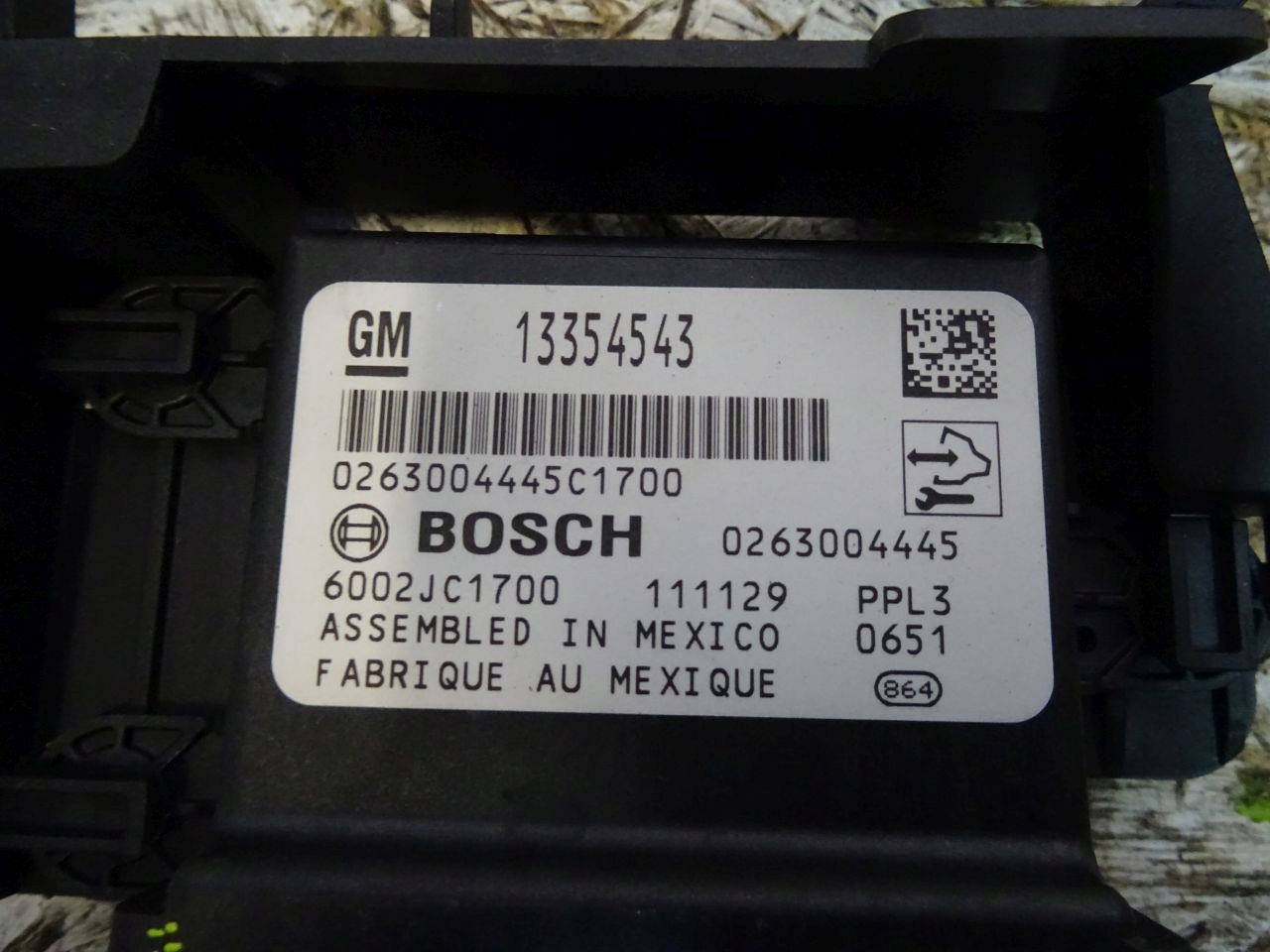 OPEL ASTRA J modulo PDC 13354543