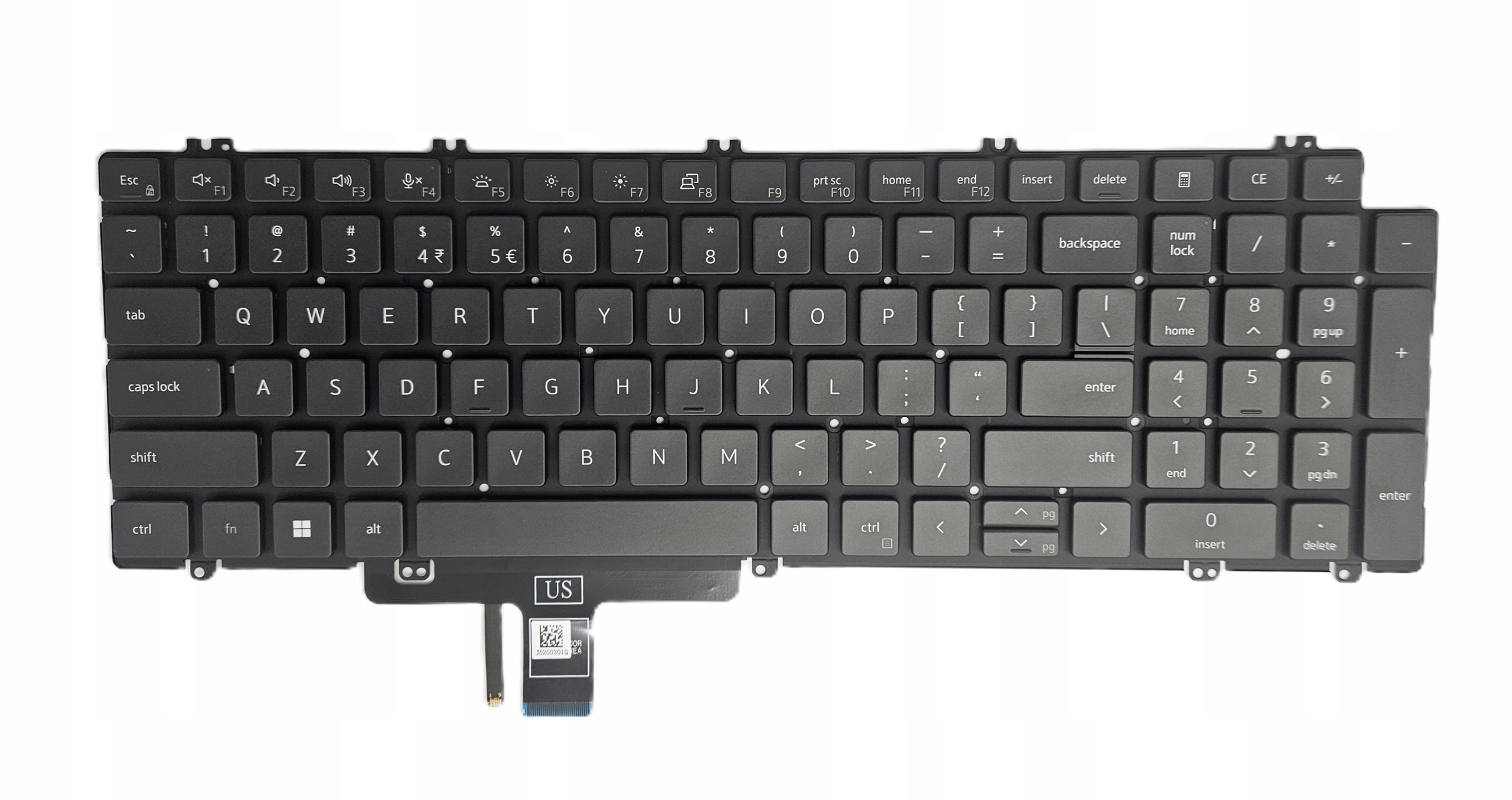 Nová Originálna Klávesnica Pre Dell Latitude 3540 5520 5521 5530 5531 5540