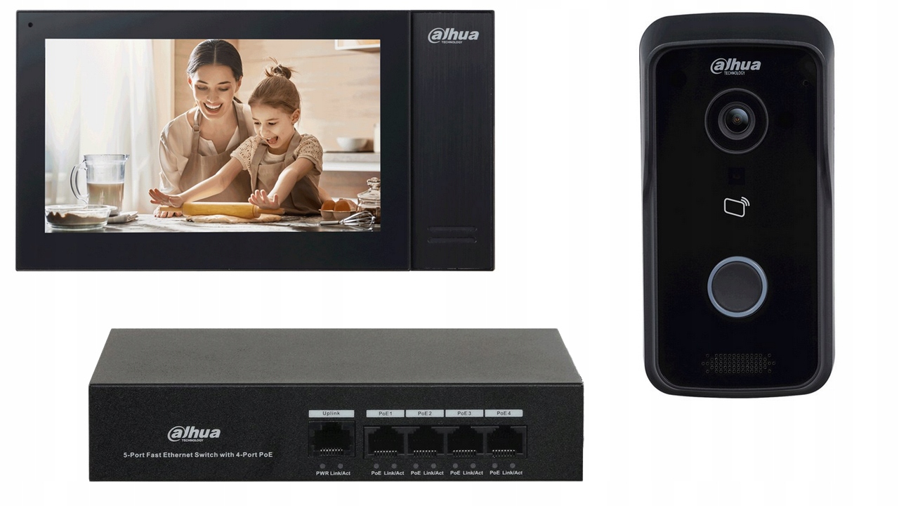 Videodomofonový set Dahua KTP02 rodinný