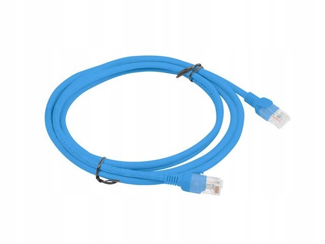Lanberg Patchcord KAT.5E Ftp 2M Niebieski Fluke Passed Lanberg