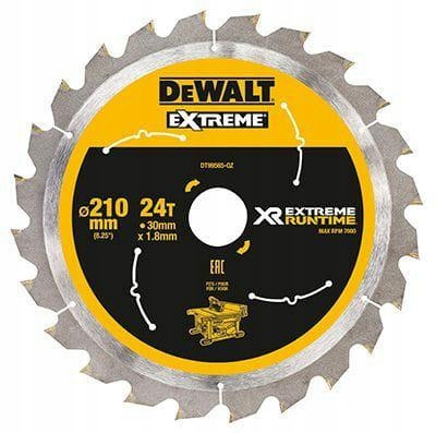 Kotoučová pila 210x30 mm 36z DeWALT