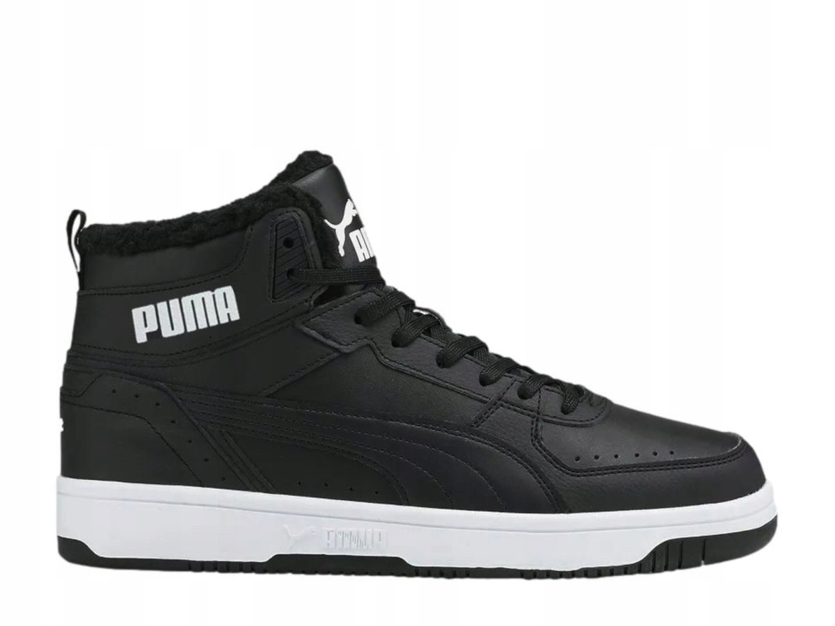 Pánské boty Puma 37557601 Rebound Joy Fur Černé 48,5