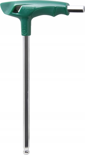 KLUCZ TRZPIENIOWY 6-KĄT Z KULKĄ Z RĘKOJEŚCIĄ T 3