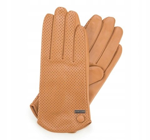 Dámské kožené ažurové rukavice Wittchen M 522