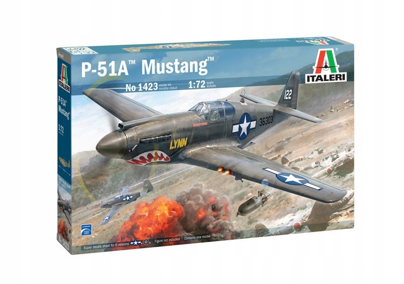 Model Plastový P-51A Mustang 1/72