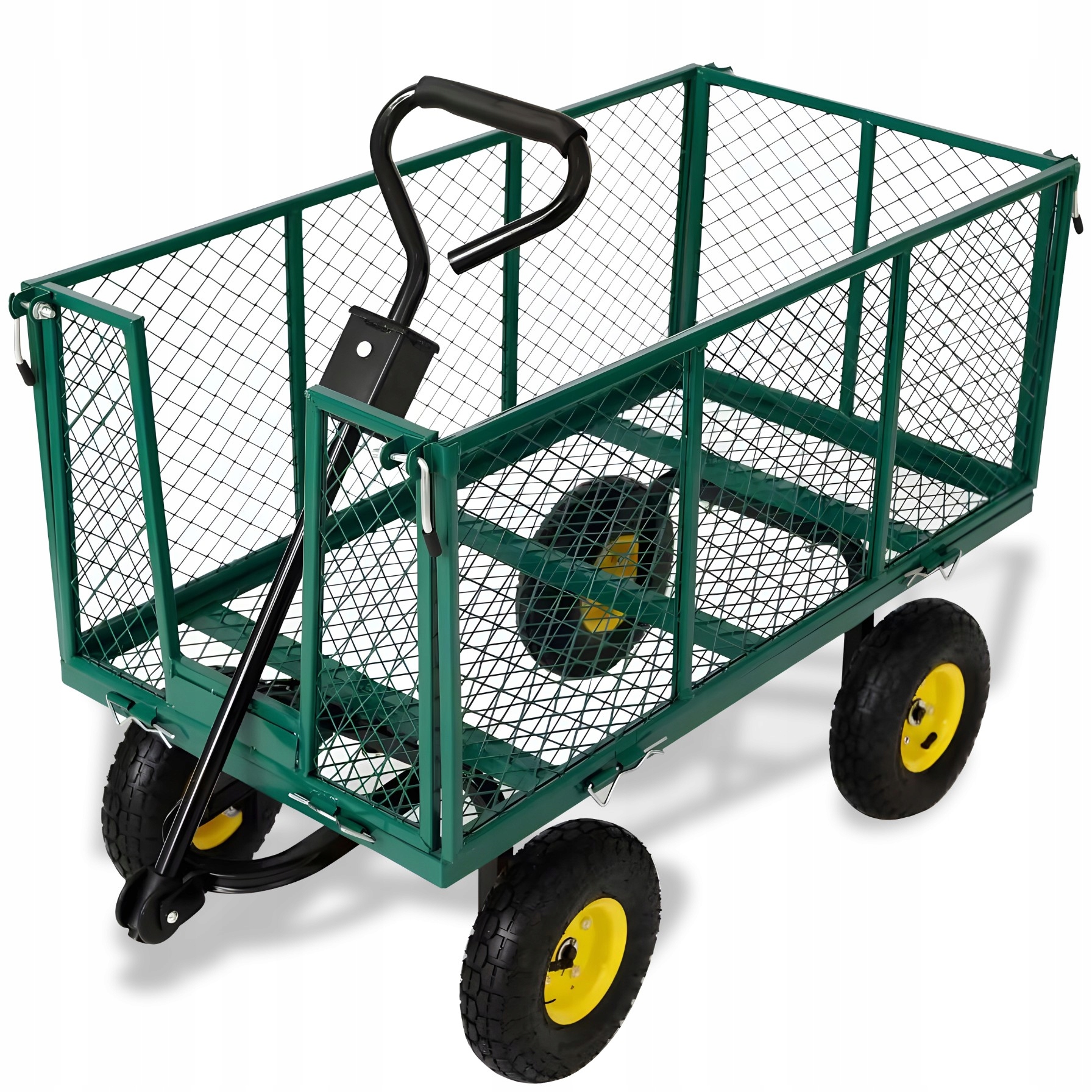 Taczka Wózek Transportowy Ogrodowy Rozkładany Przyczepa 200L