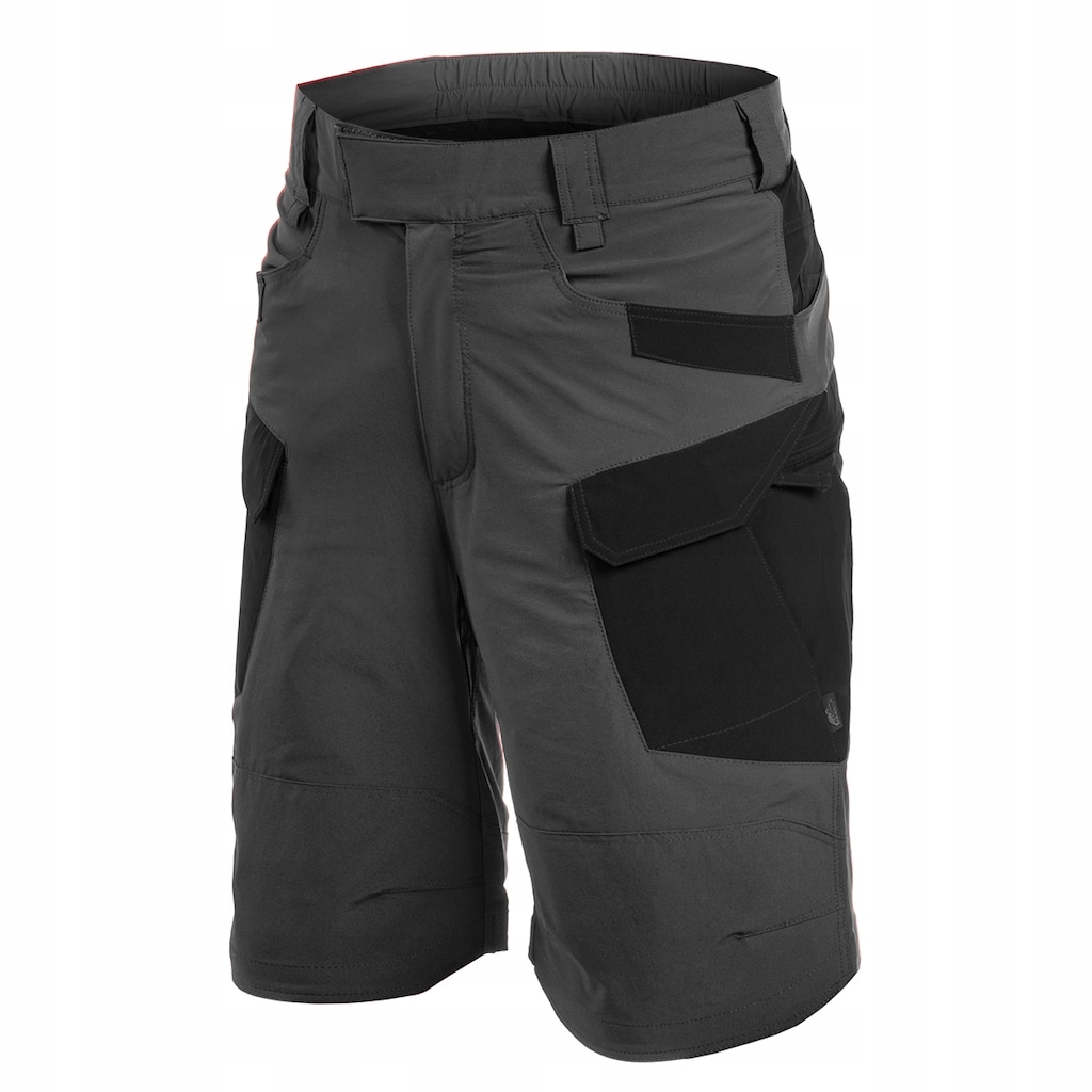 Pánské kraťasy vojenské kapsáče šortky Helikon-Tex Ots 11'' Grey/Black 4XL