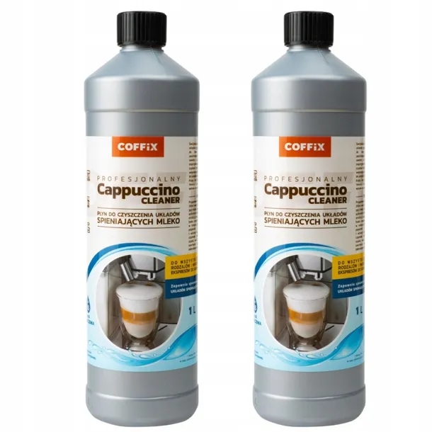 Sada čisticího prostředku na mléčný systém pro kávovar na usazeniny mléka 2 x 1 l