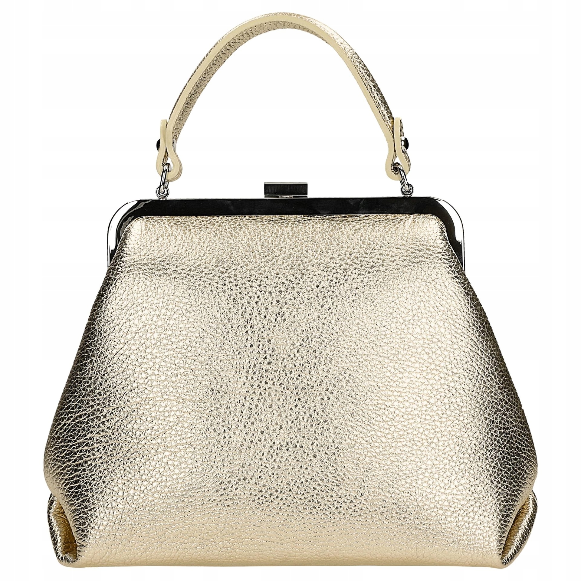 Malá zlatá brašna na rám kola