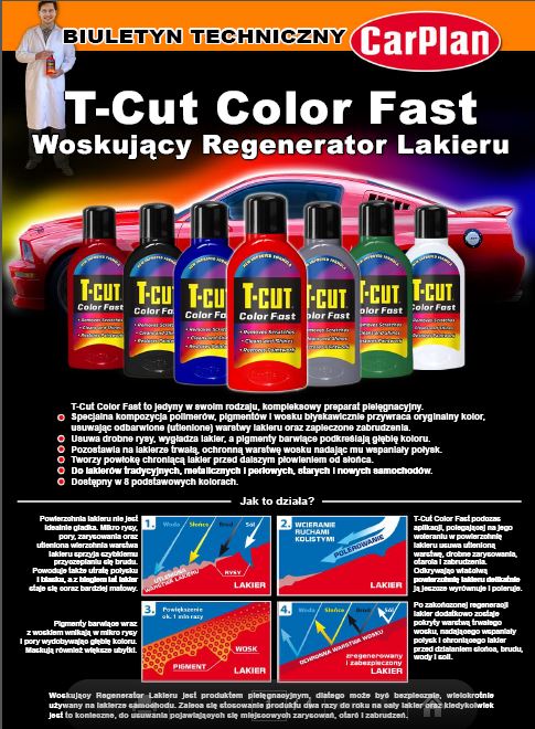 PIGMENT DO LAKIERU WOSKUJĄCY Color Fast SREBRNY EAN (GTIN) 5010373007822