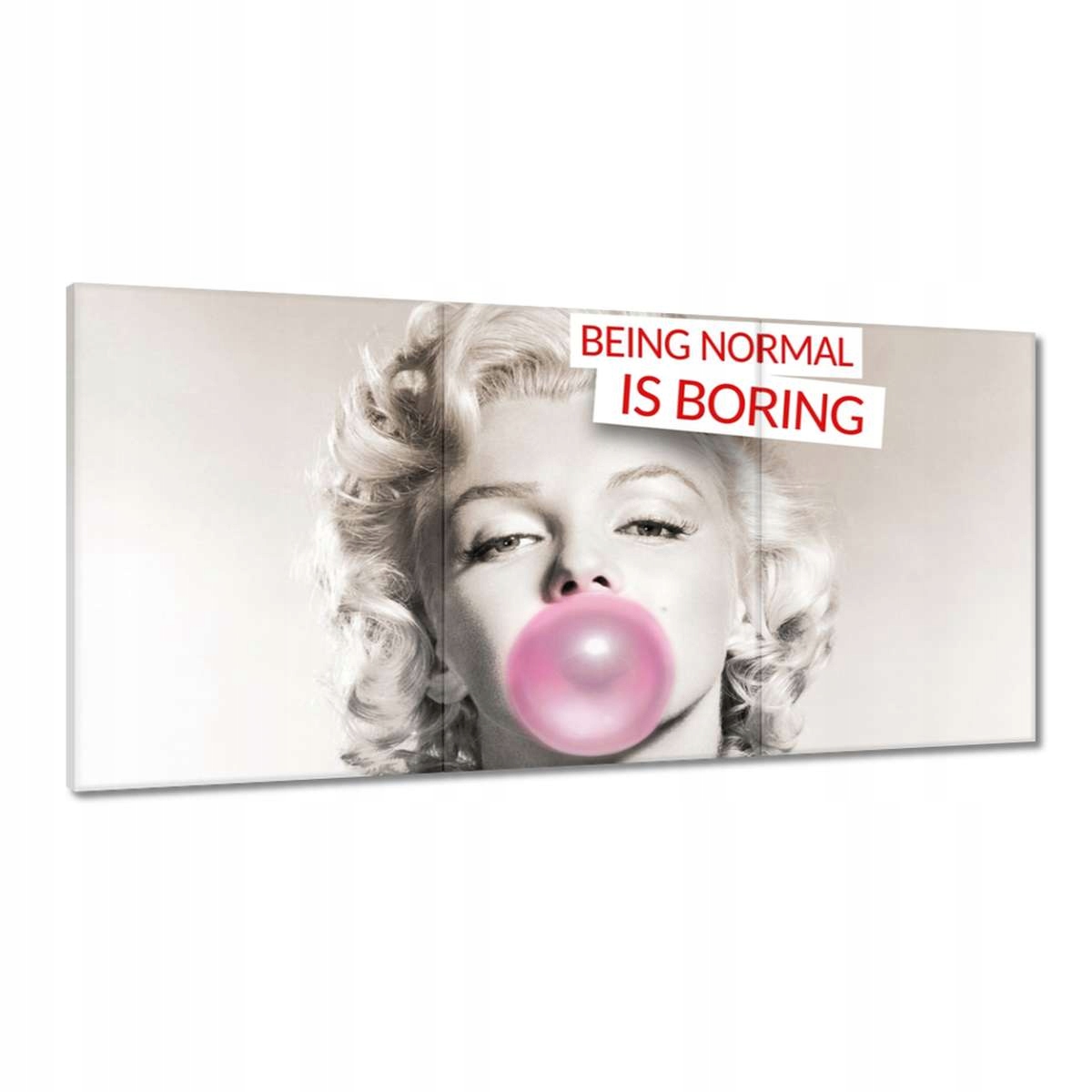 Obrazy 180x90 Being normal is Boring