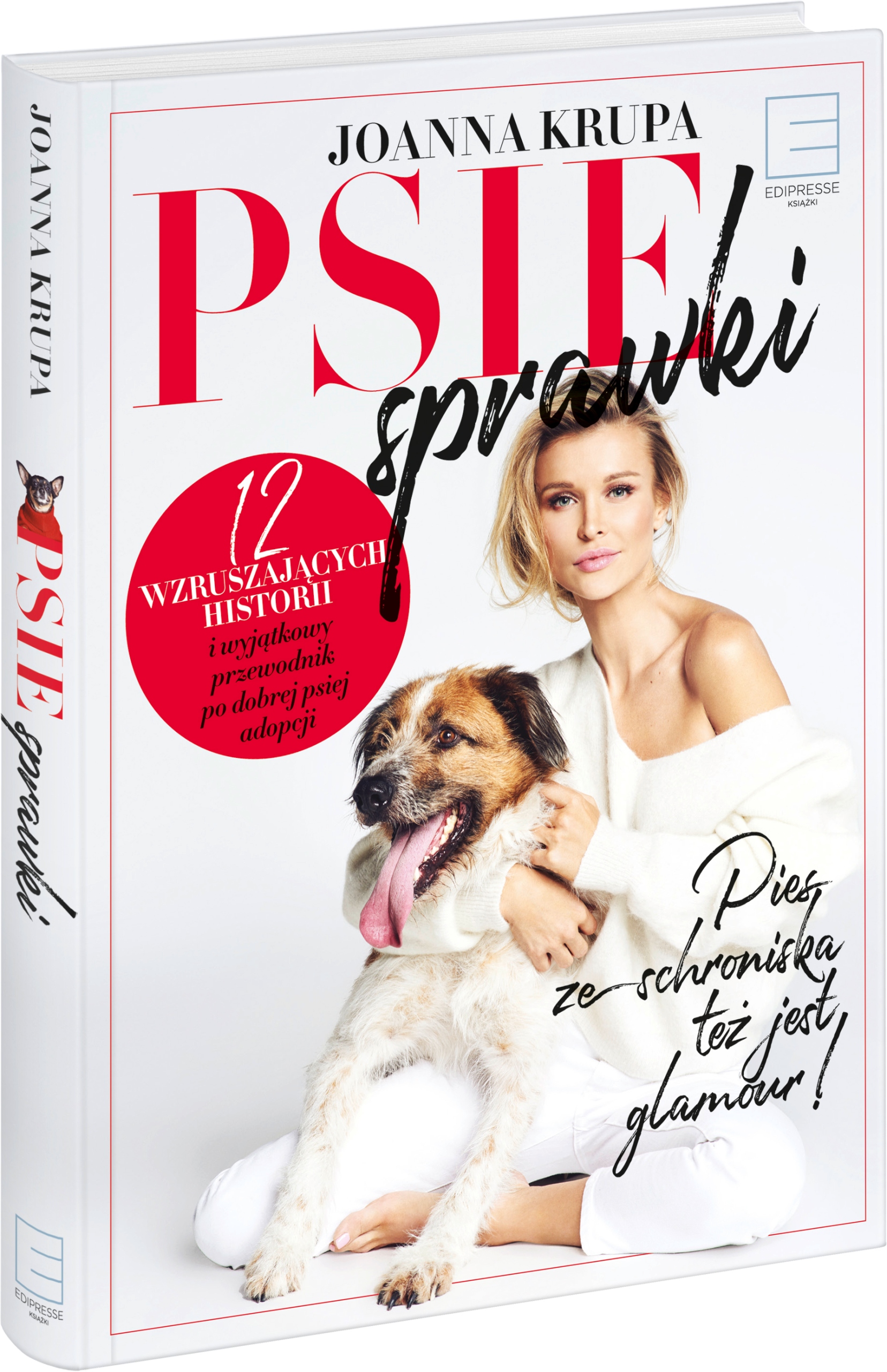 KSIĄŻKA PSIE SPRAWKI JOANNA KRUPA e120