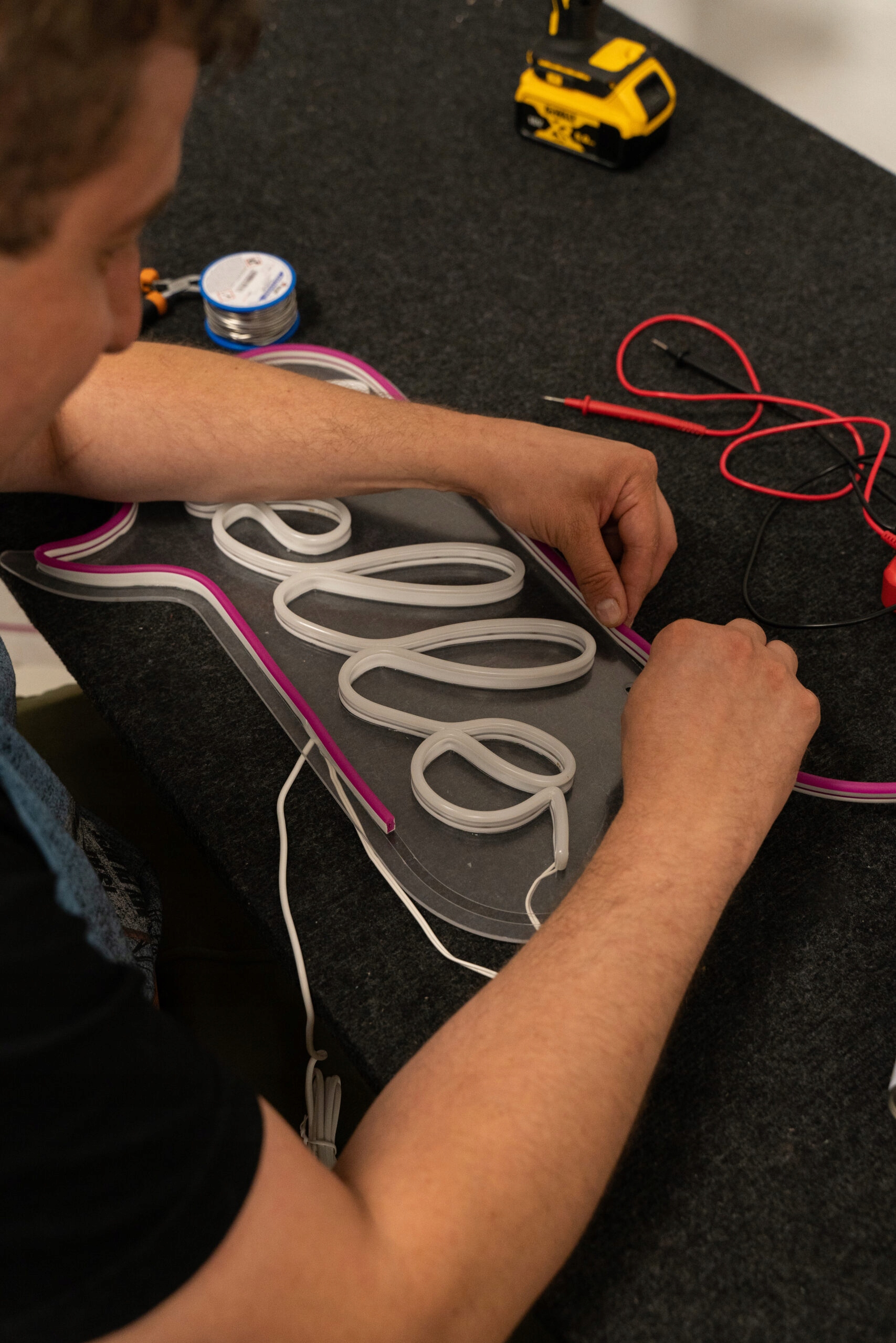 Razem lepiej napis LEDOWY LED Neon LEDON Wysokość produktu 50 cm