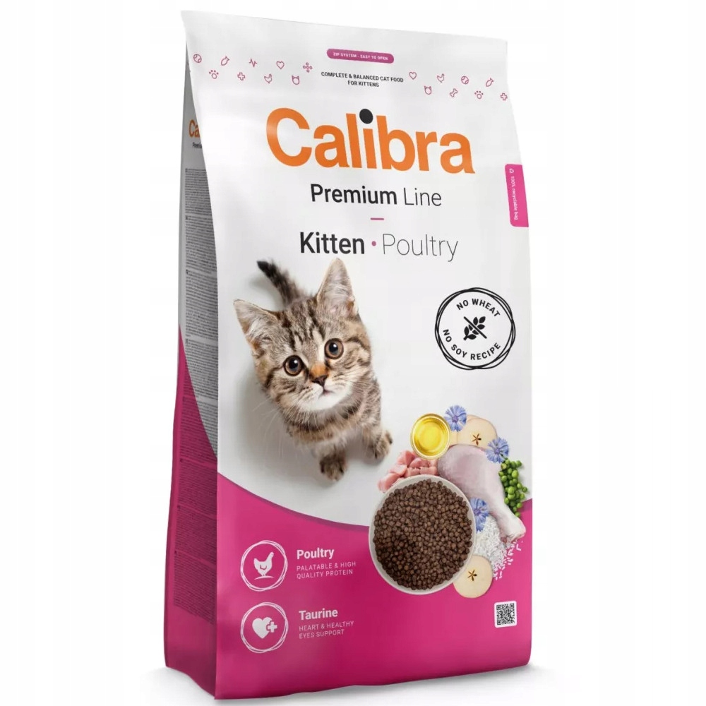 Calibra Cat Premium Kitten 10 kg – krmivo pro koťata