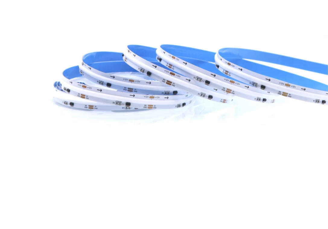Led pásek Cob Rgb WS2811 Adresovatelný Digitální 12V 720 LED/m jedna linka 5 m