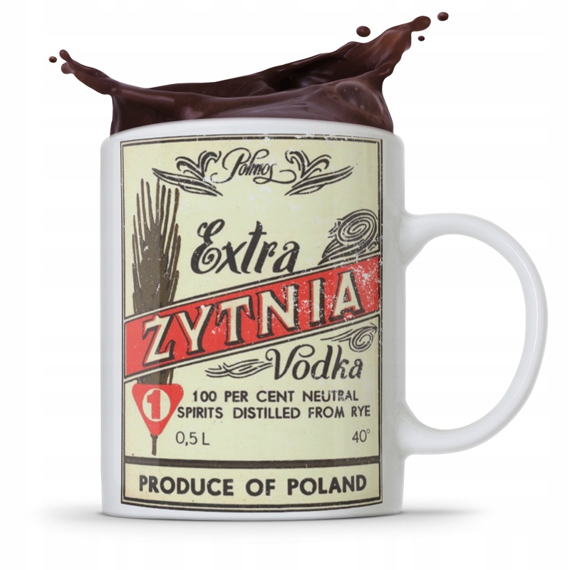 

Kubek Śmieszny Zabawny Extra Żytnia Vodka