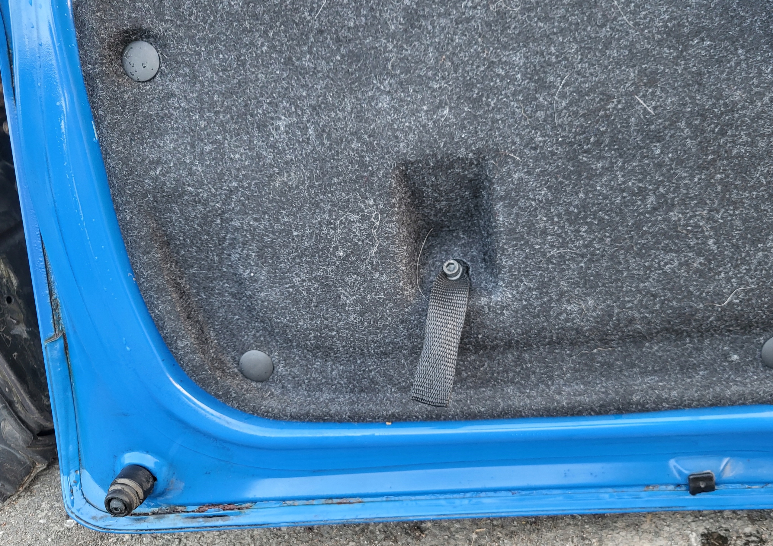 boot doors boot window lock FIAT PANDA II 2 169 original complete