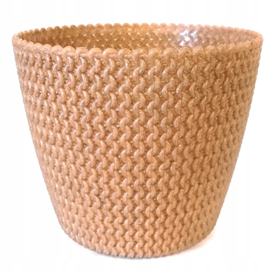 

Doniczka Splofy Eco Karmel ozdobna osłonka 16cm