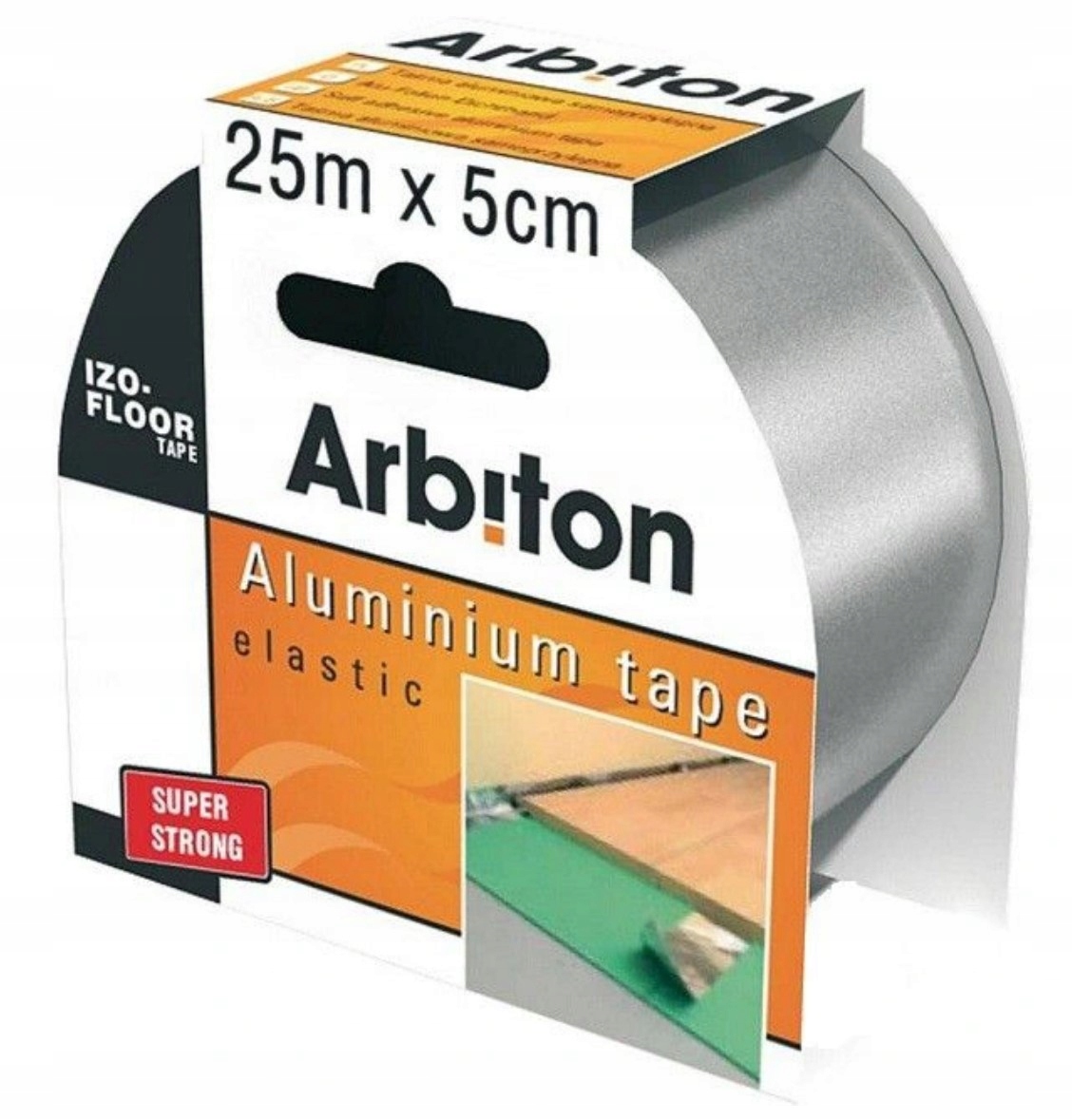 TAŚMA łączenie Podkładu Panele Alu Tape srebrna 25 Kod producenta TAŚMA IZO-FLOOR ARBITON