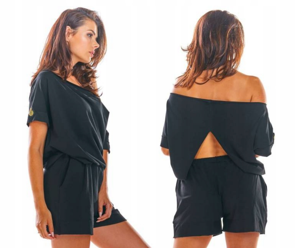 Kombinéza bavlna casual oversize léto L/XL