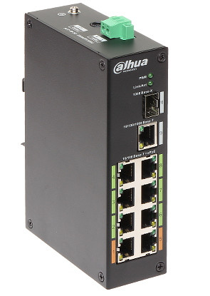 Prepínač Dahua LR2110-8ET-120-V2