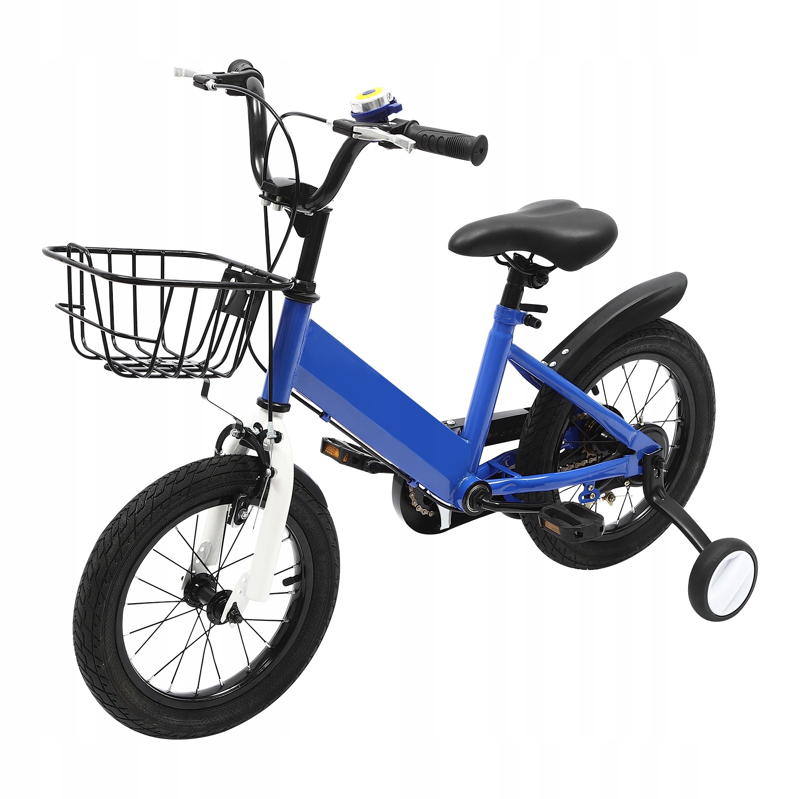 14-CALOWY NIEBIESKI ROWER DZIECIĘCY NADAJE Model 14-CALOWY ROWER