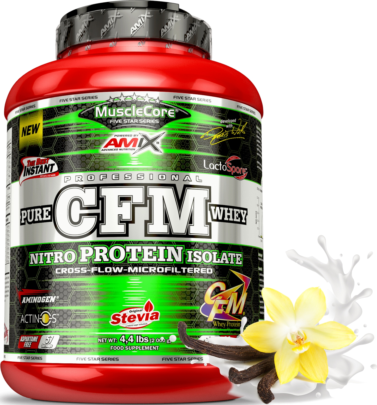 Amix Cfm Pure Whey Protein Isolate 1000g Izolát